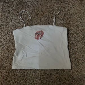 American Eagle XS snug crop top tank